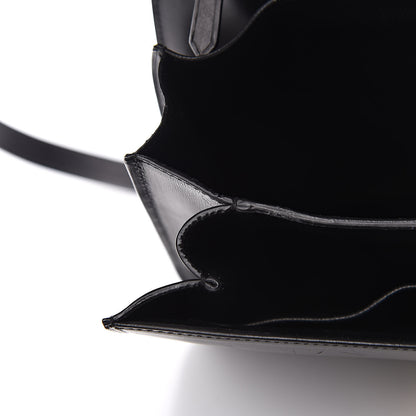 Celine Box Calfskin Medium Classic Box Flap Bag Black 17 of 18