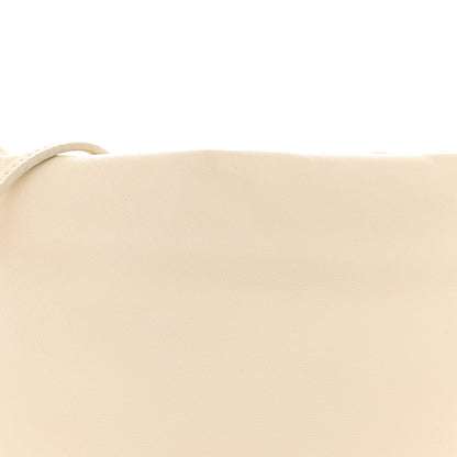 The Row Grained Calfskin Bourse Clutch Ivory 7 of 9