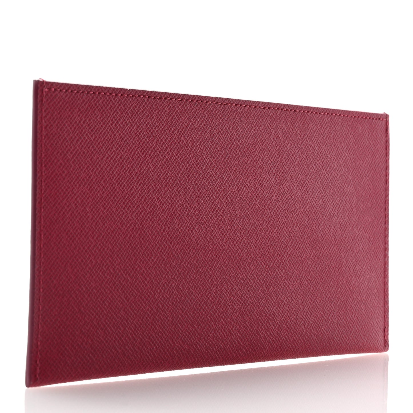 Calfskin Felicie Card Holder Insert Fuchsia
