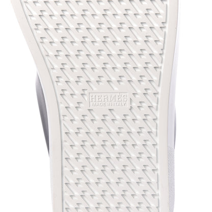 Hermes Calfskin Mens Avantage Sneakers 43 Black White 6 of 8