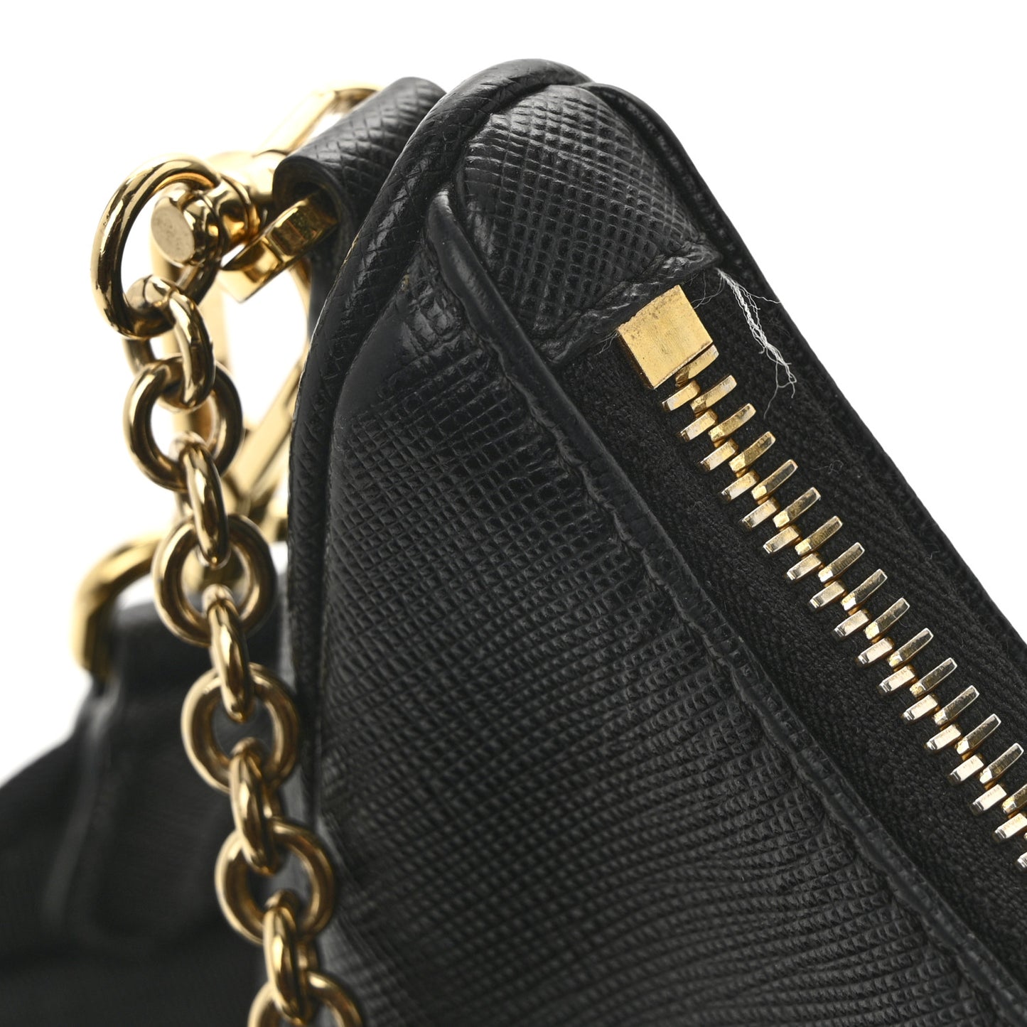 Saffiano Lux Re-Edition 2005 Shoulder Bag Black