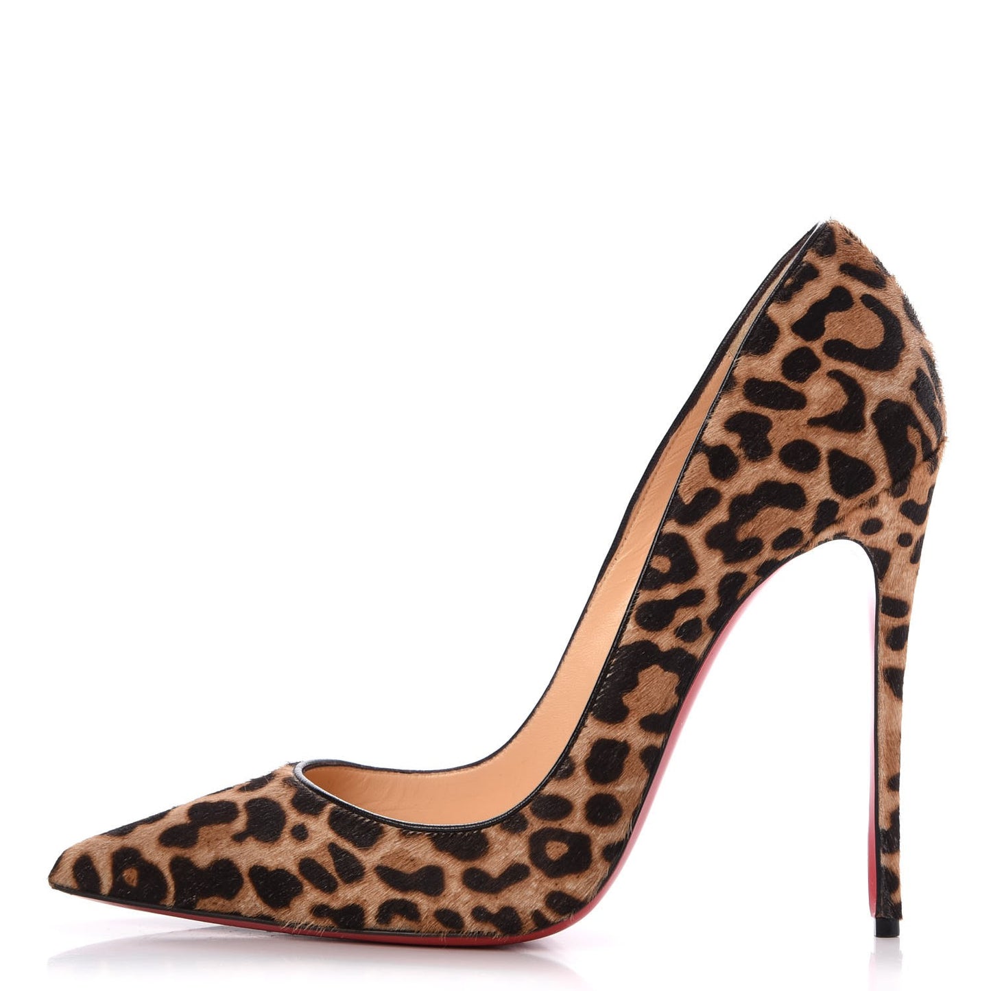 Pony Hair Pigalle Follies Pumps 40.5 Leopard
