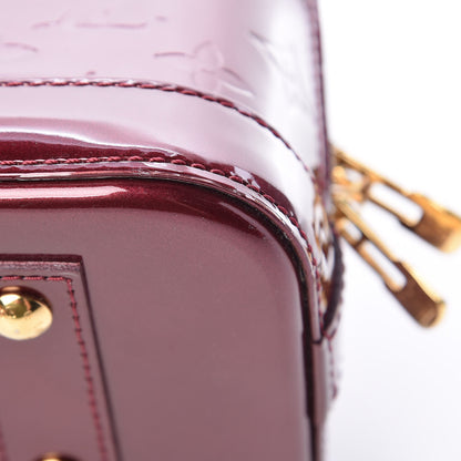 Louis Vuitton Vernis Alma BB Griotte 8 of 8