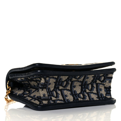 Christian Dior Oblique Nano 30 Montaigne Pouch Blue 11 of 28