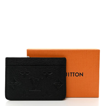 Louis Vuitton Empreinte Card Holder Black 7 of 7