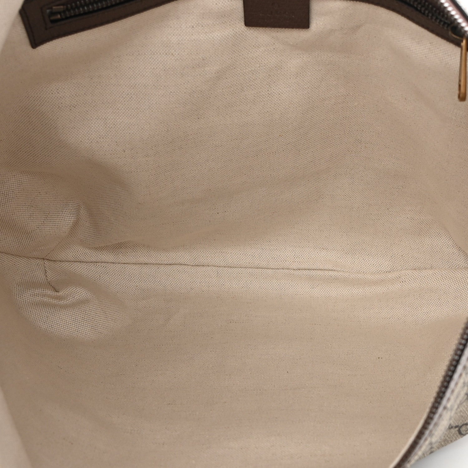 Gucci GG Supreme Monogram Web Ophidia Half Moon Hobo Brown 5 of 10