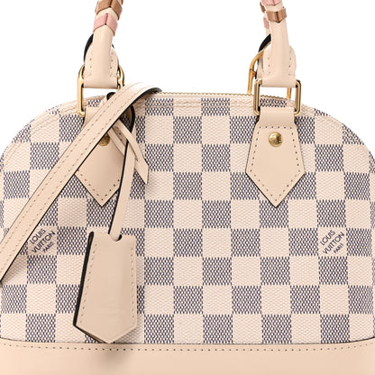 Louis Vuitton Damier Azur Braided Alma BB 7 of 10