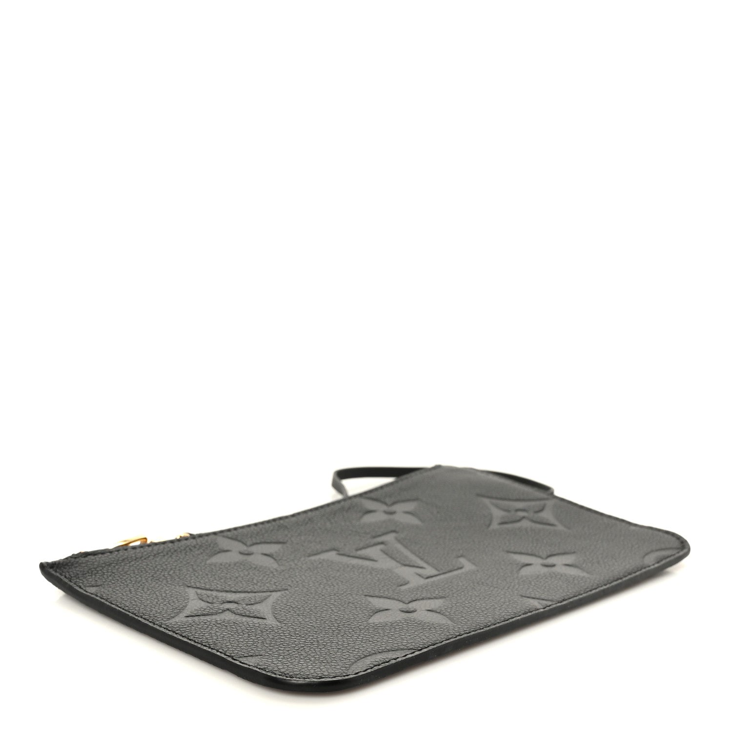 Louis Vuitton Empreinte Monogram Giant Neverfull MM Pochette Black 4 of 9