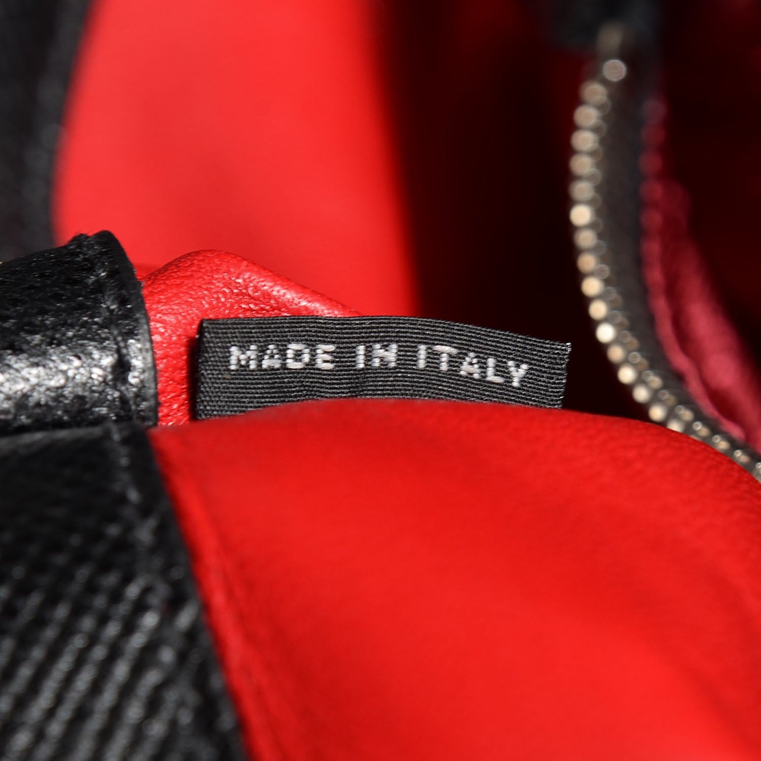 Prada Saffiano Cuir Twin Tote Nero Black 9 of 10