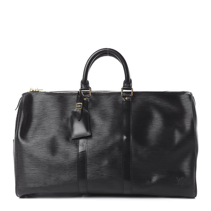 Louis Vuitton Epi Keepall 45 Black 1 of 16
