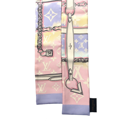 Louis Vuitton Silk Monogram Escale Confidential Bandeau Pink 2 of 3