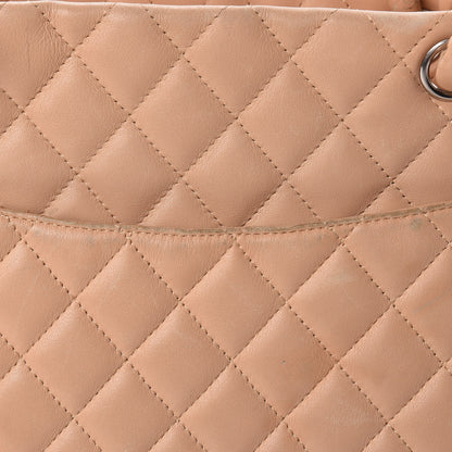 Chanel Calfskin Quilted Large Cambon Tote Beige 14 of 23