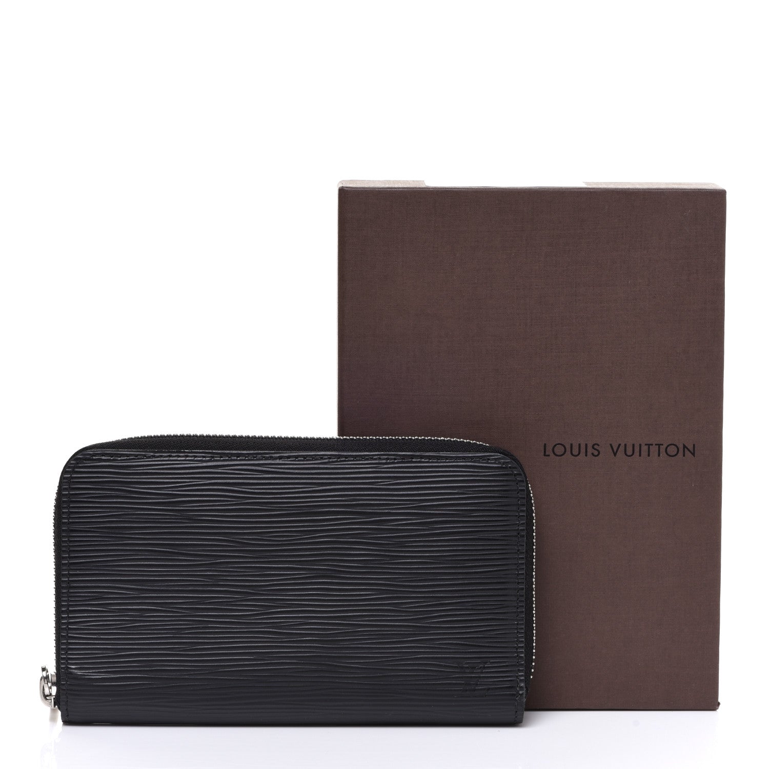 Louis Vuitton Epi Zippy Compact Wallet Black 9 of 9