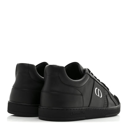 Christian Dior Calfskin Suede Logo Sneakers 37 Black 5 of 9
