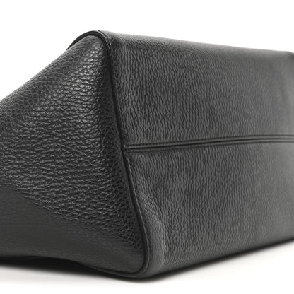 Gucci Pebbled Calfskin Small Swing Tote Black 8 of 9