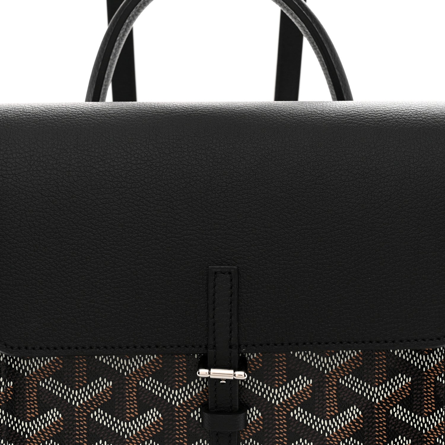 Goyard Goyardine Calfskin Mini Alpin Backpack Black 6 of 8
