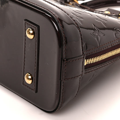 Louis Vuitton Vernis Alma BB Amarante 8 of 8