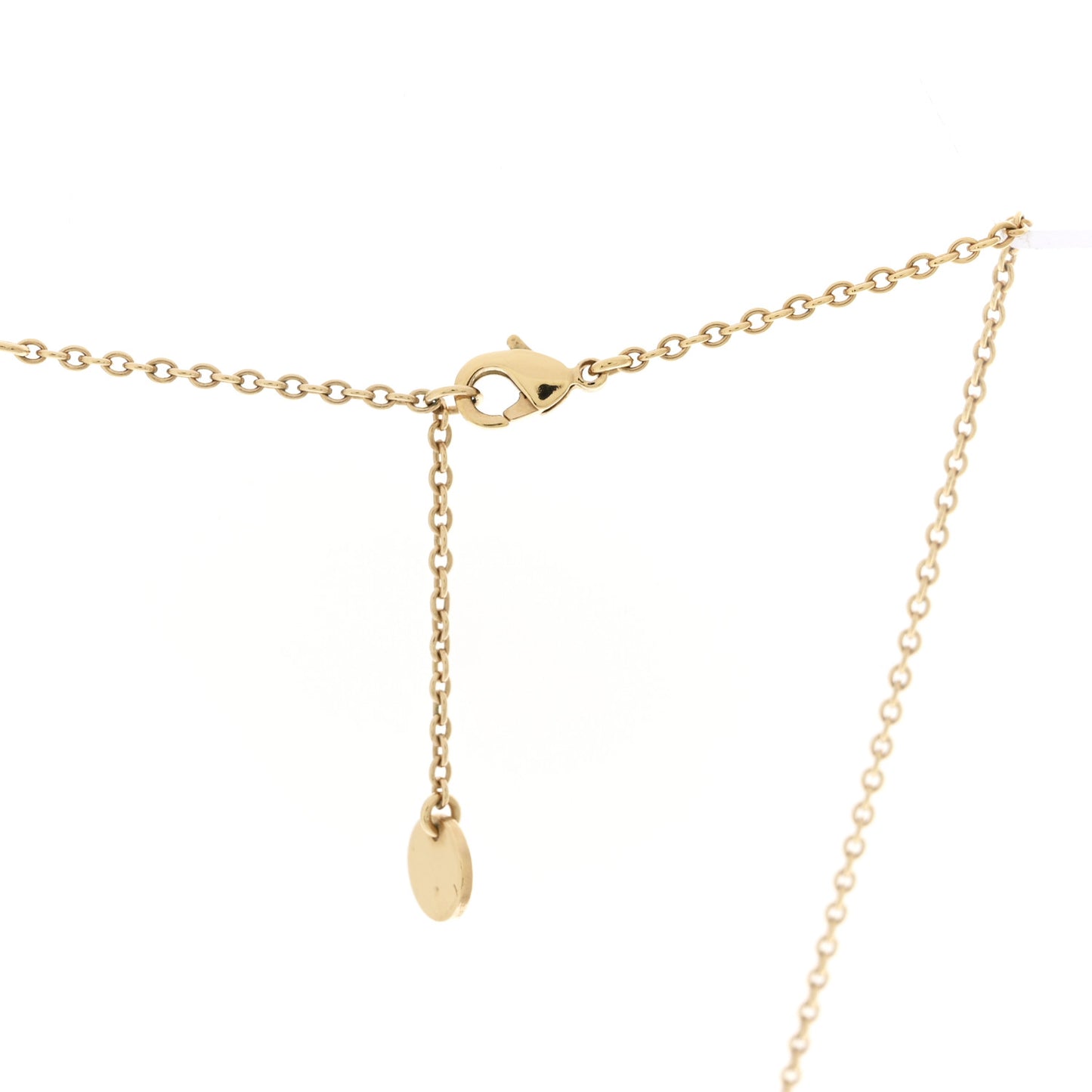 Crystal Pearl CD Shiny-D Tribal Long Necklace Gold