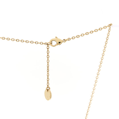 Christian Dior Crystal Pearl CD Shiny-D Tribal Long Necklace Gold 5 of 7