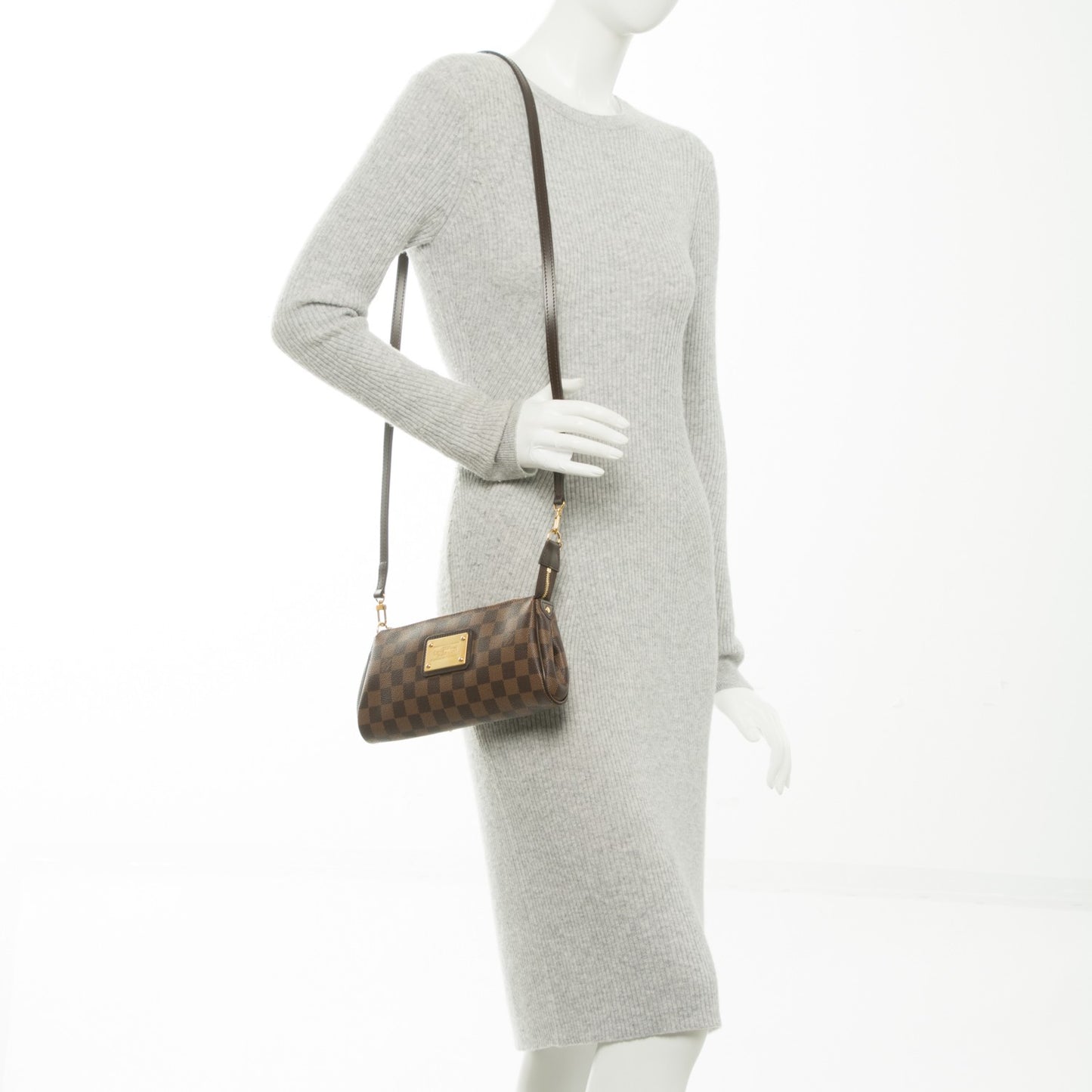 Damier Ebene Eva Clutch