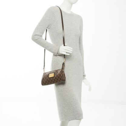 Louis Vuitton Damier Ebene Eva Clutch 2 of 7