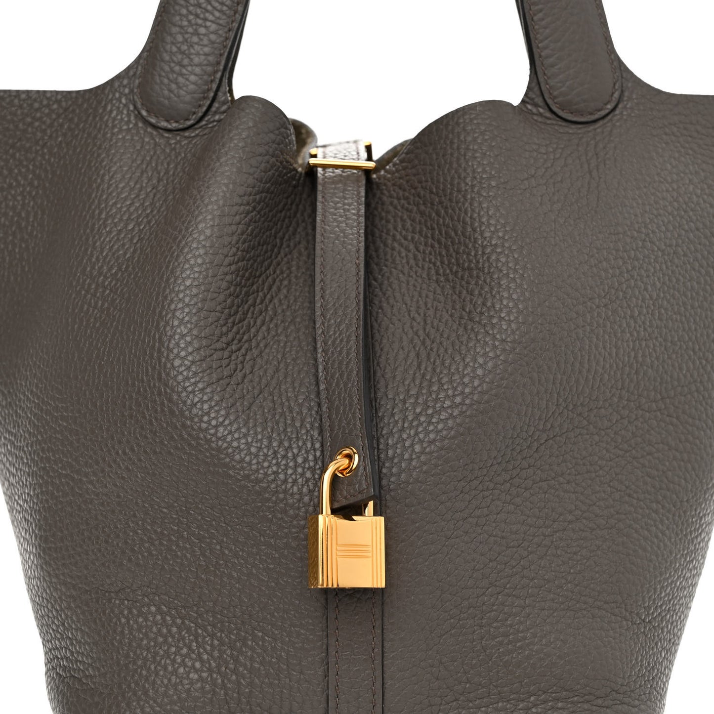 Taurillon Clemence Picotin Lock 22 MM Etain
