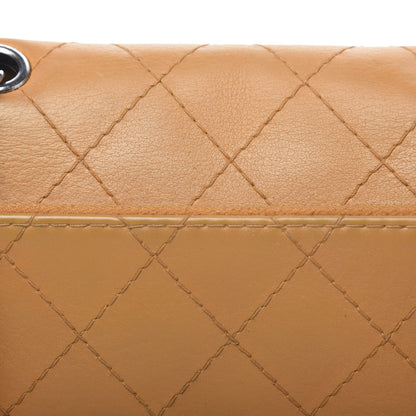 Chanel Calfskin Stitched Medium CC Sellier Flap Beige 8 of 13