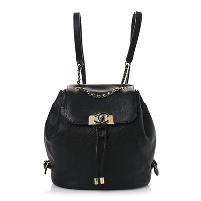 Chanel Caviar Quilted Backpack Black 1 of 14