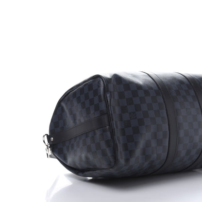 Louis Vuitton Damier Cobalt Keepall Bandouliere 45 5 of 12