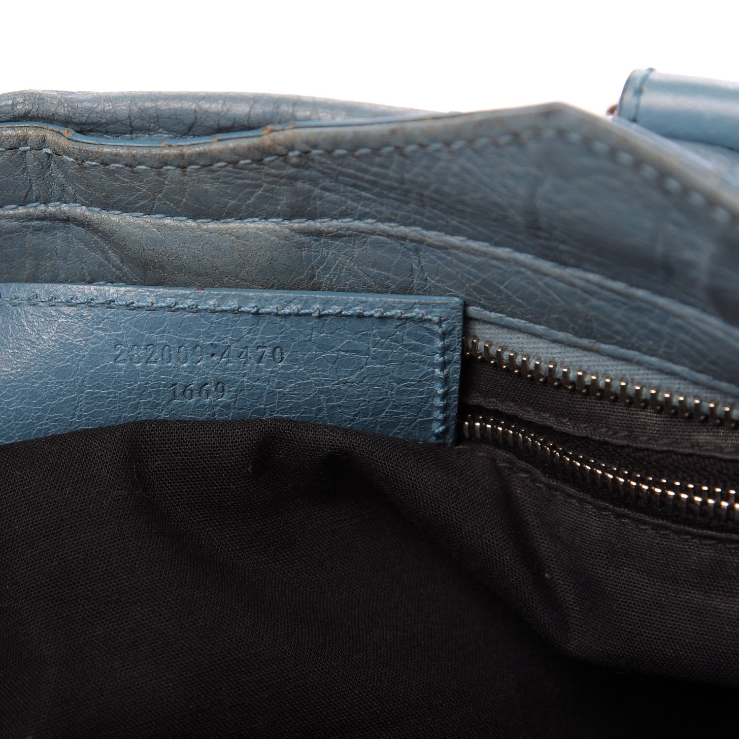 Balenciaga Agneau Giant 12 Silver Hardware Part Time Bleu Indigo 10 of 10