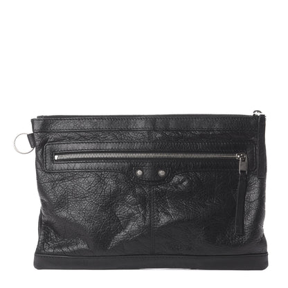 Balenciaga Agneau Arena Classic Hardware Medium Clip Black 1 of 6
