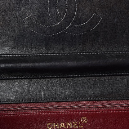 Chanel Lambskin Quilted Medium Single Flap Black 9 of 16