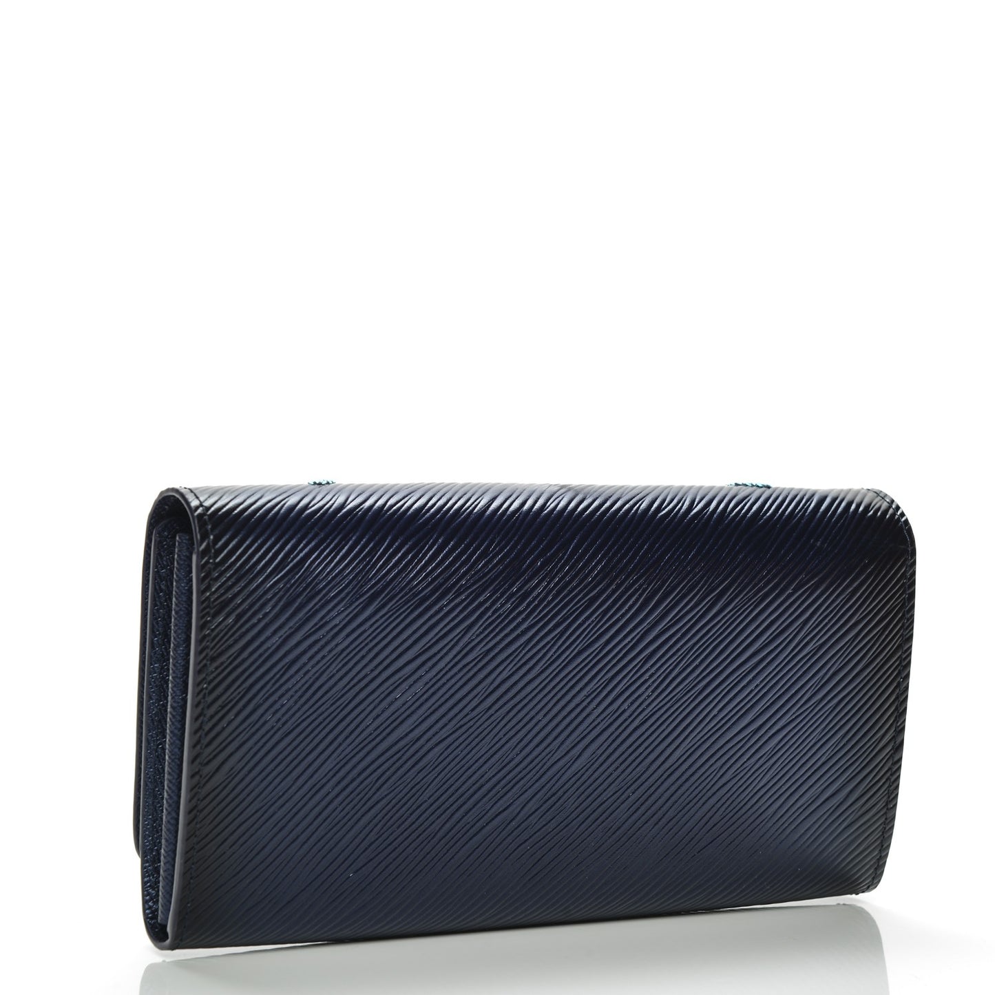 Epi Sequins Flame Twist Wallet Indigo