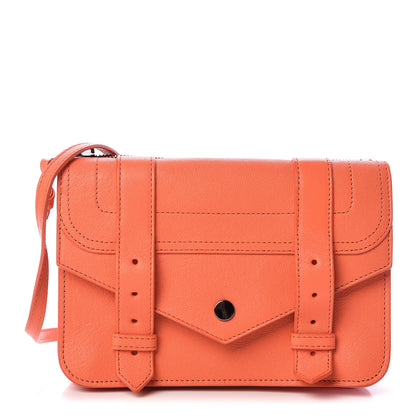 Proenza Schouler Lambskin PS1 Crossbody Wallet Grapefruit 1 of 9