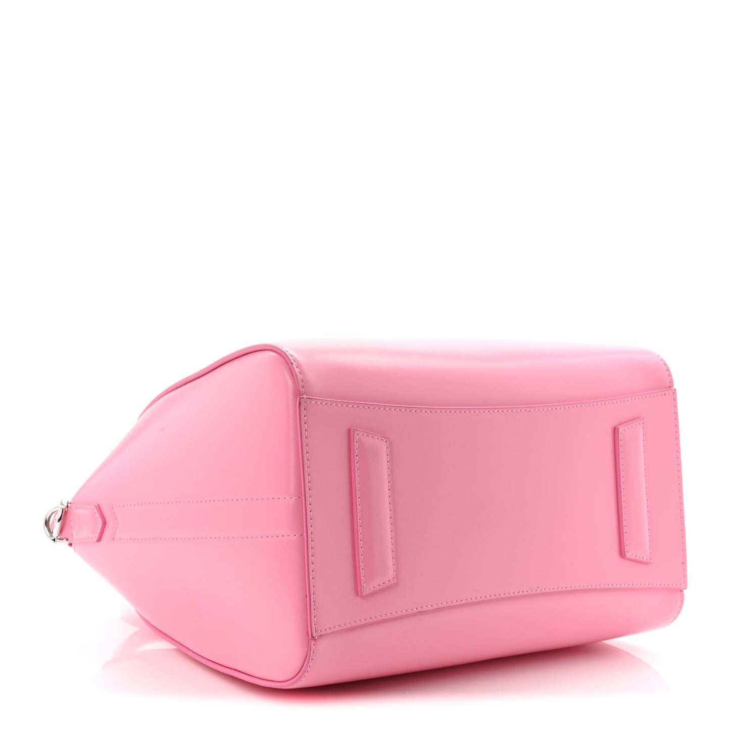 Shiny Lord Calfskin Small Antigona Bright Pink