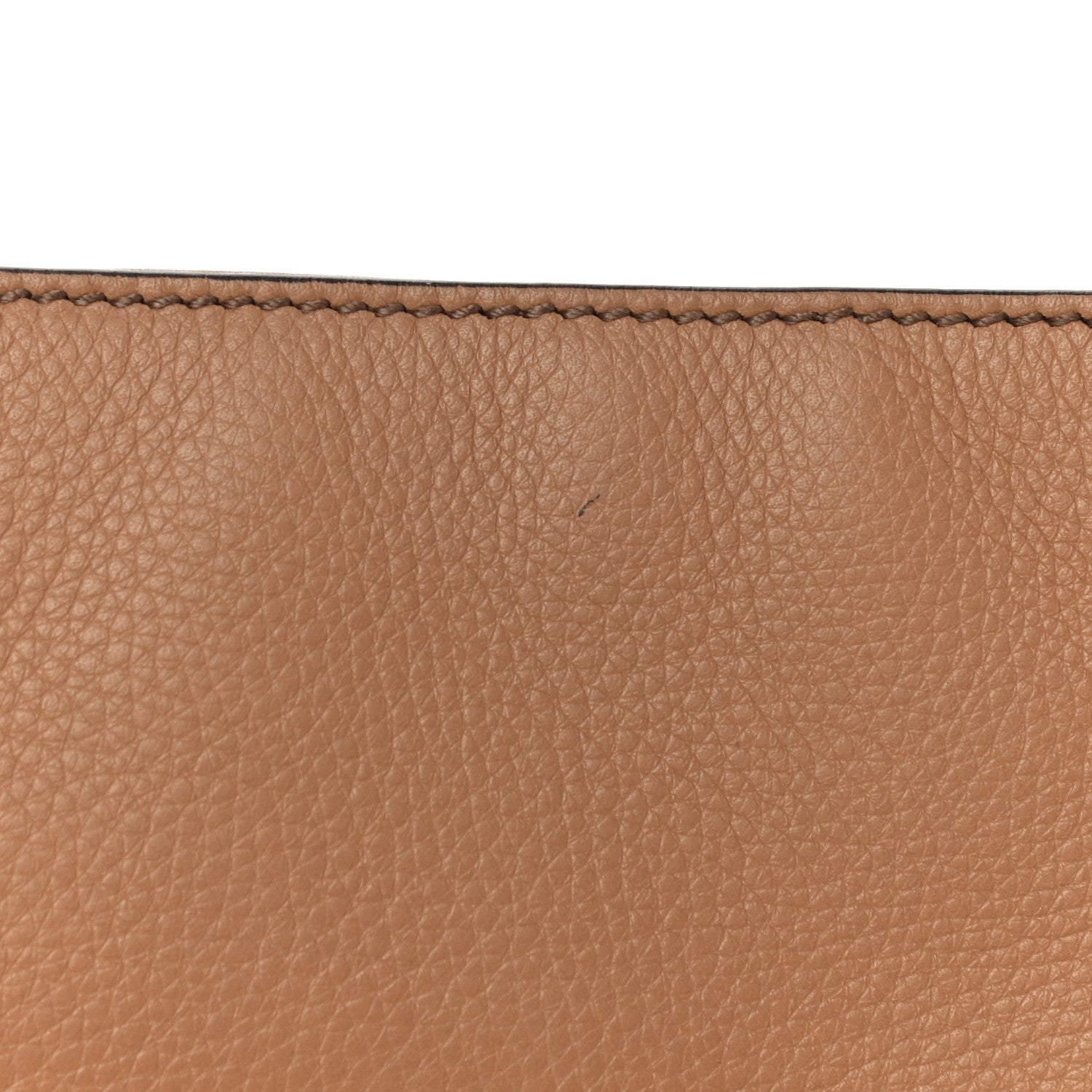 Gucci Pebbled Calfskin Medium Soho Flap Crossbody Camelia 11 of 12