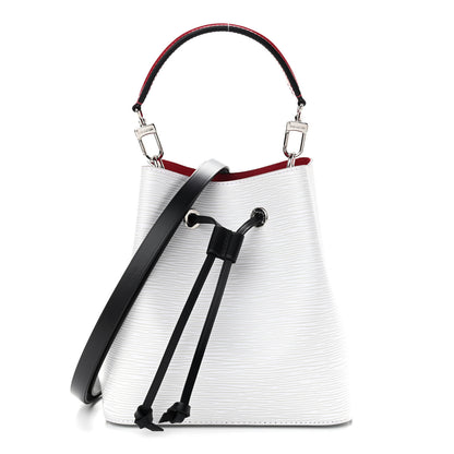 Louis Vuitton Epi Neonoe BB Black White Scarlet 1 of 10