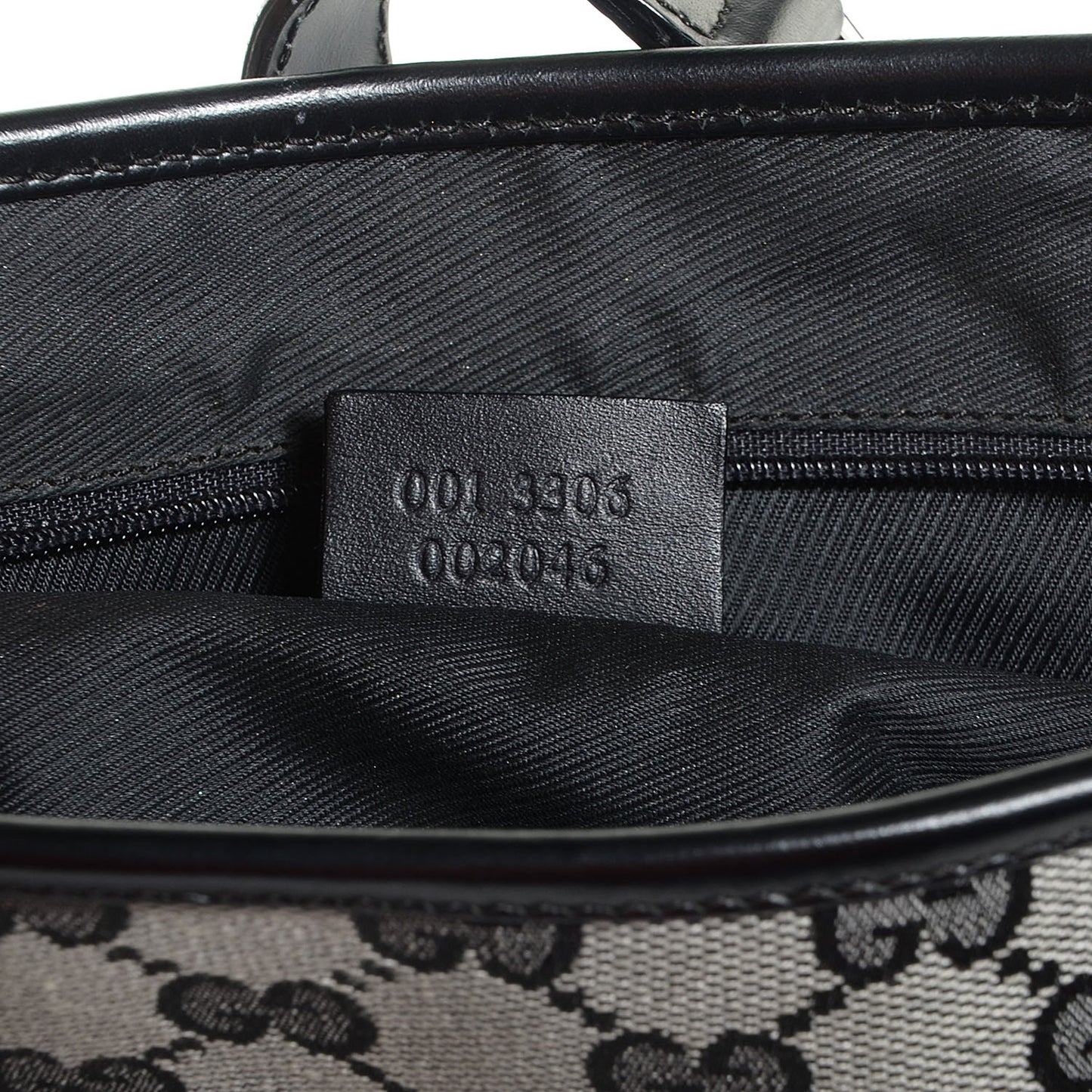 Denim Monogram Small Jackie O Hobo Black