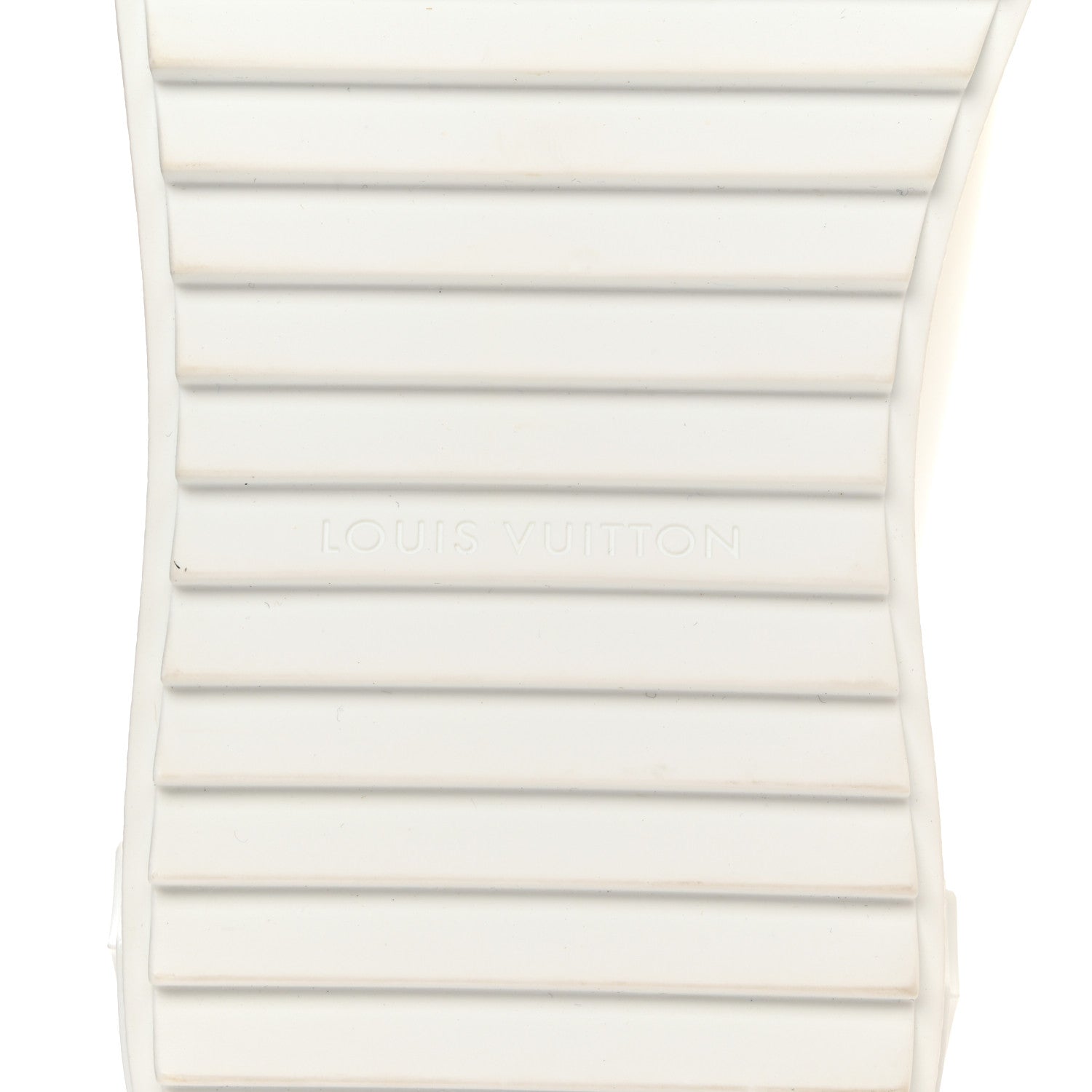 Louis Vuitton Lambskin Monogram Time Out Sneakers 37 White 8 of 9