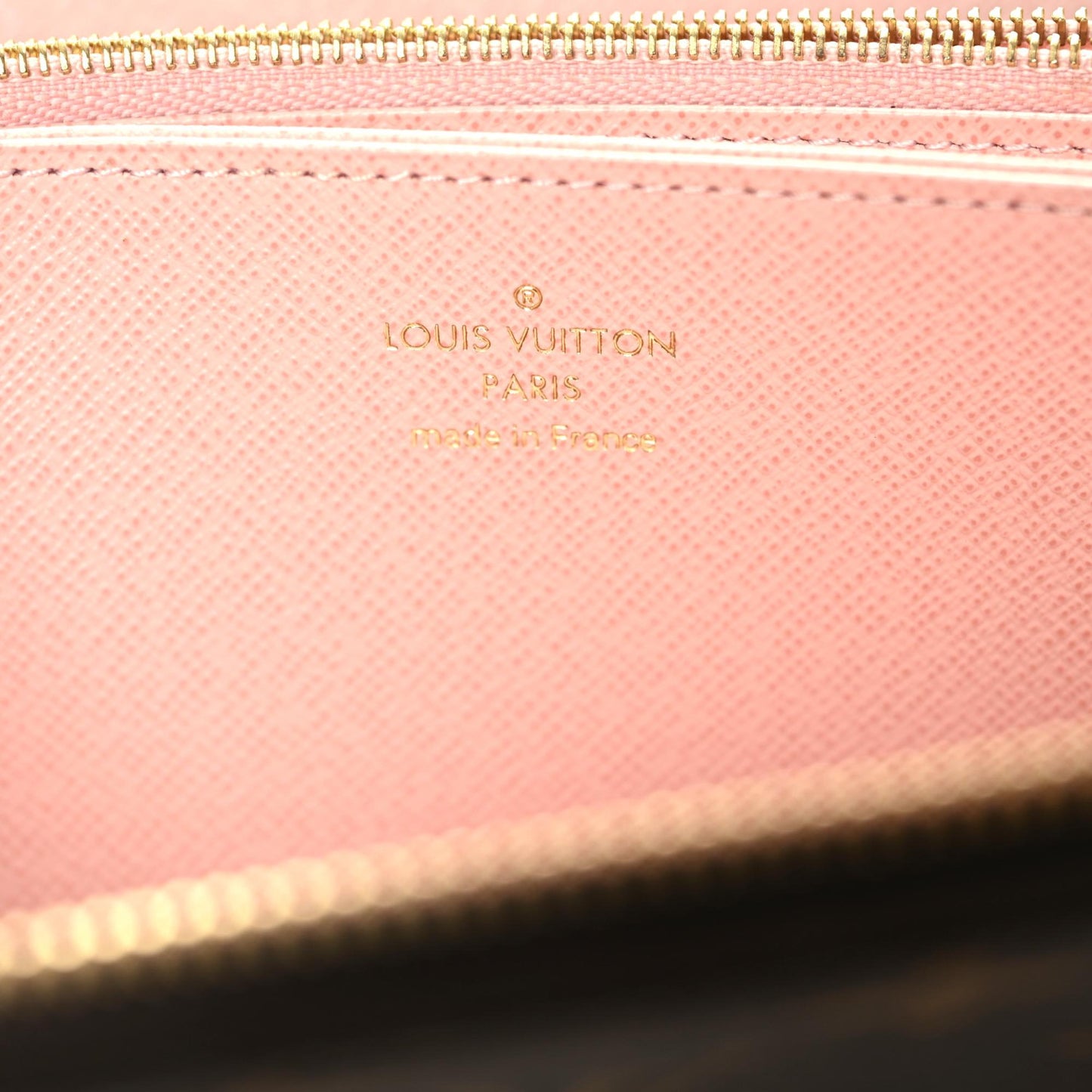 Monogram Zippy Wallet Rose Ballerine