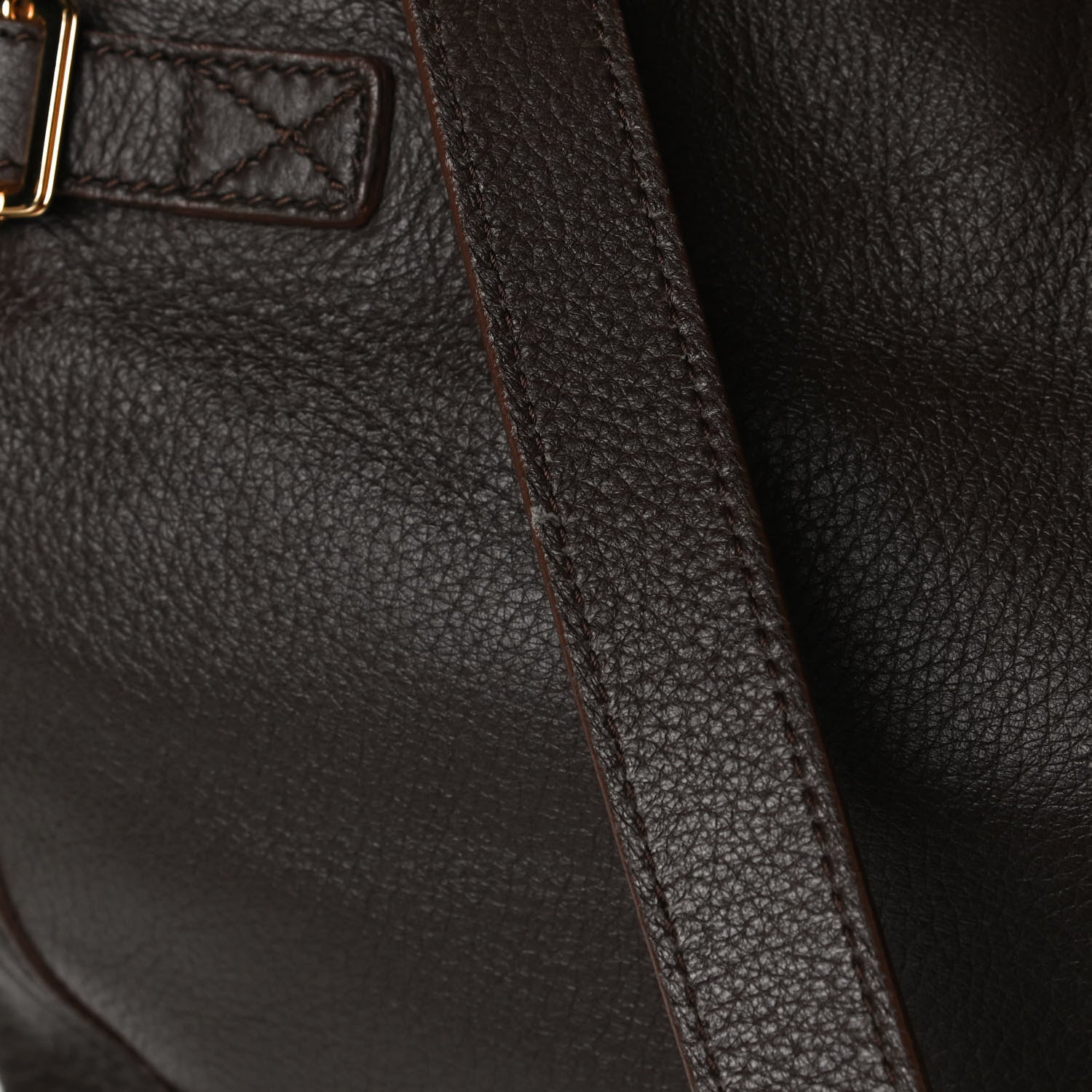 Saint Laurent Calfskin XL Downtown Tote Brown 19 of 19