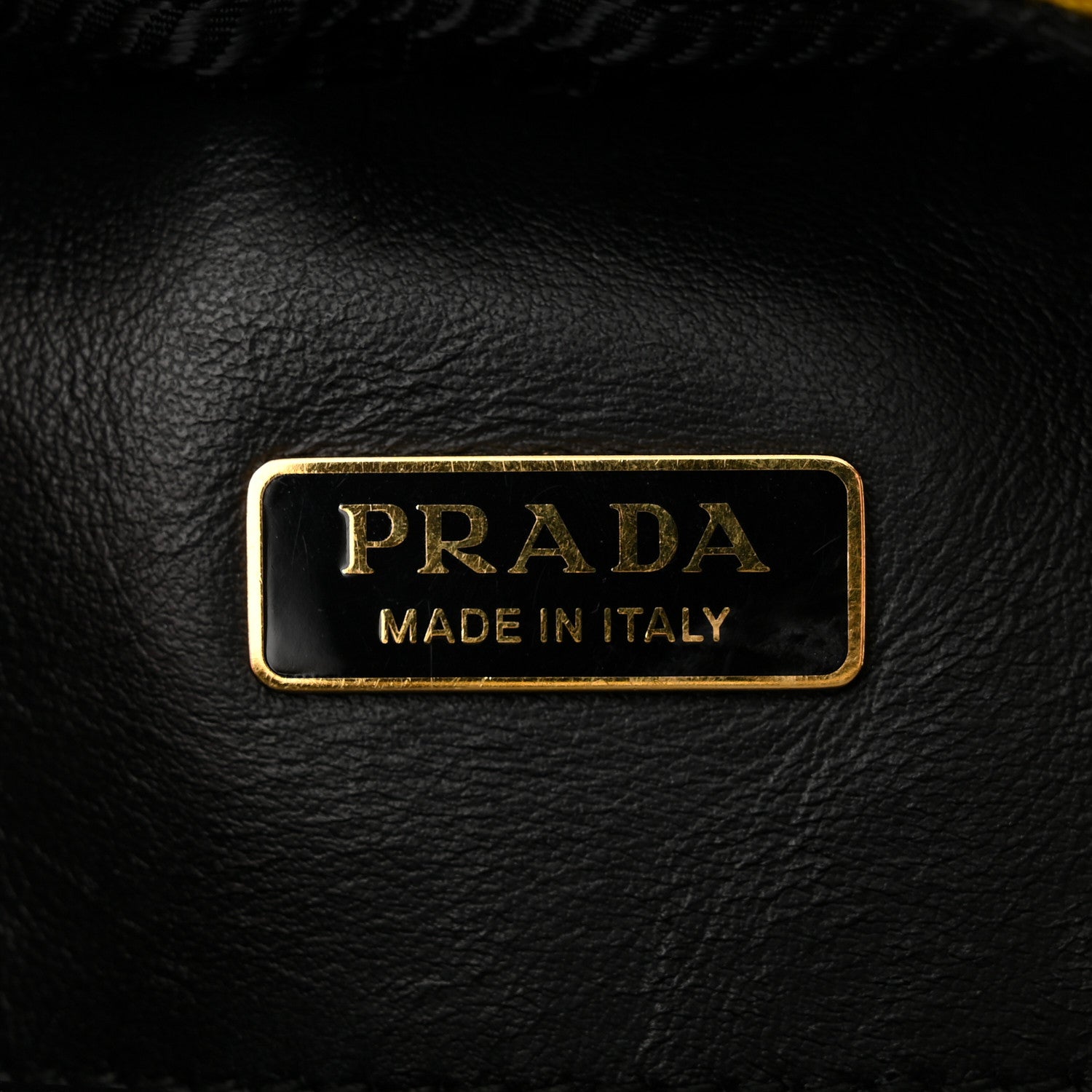 Prada Saffiano Lux Odette Crossbody Sole 7 of 17
