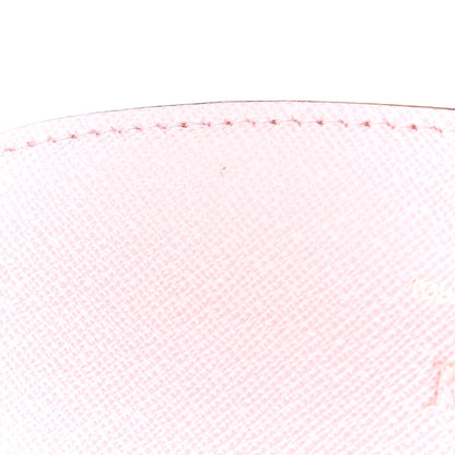 Louis Vuitton Damier Ebene Emilie Wallet Rose Ballerine 7 of 8