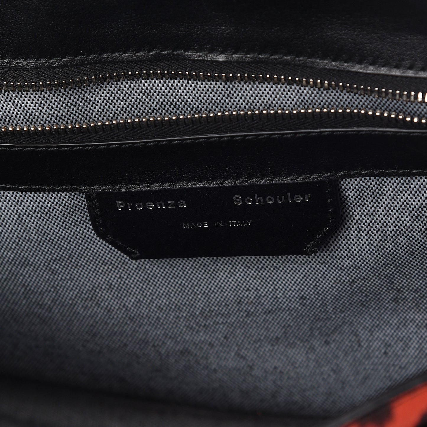 Printed Suede PS1 Pouch Messenger