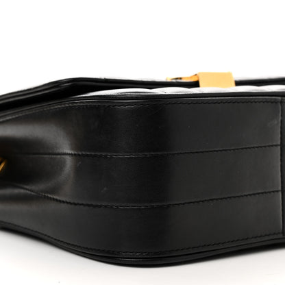 Saint Laurent Lambskin Matelasse Monogram Vicky Chain Wallet Black 9 of 15