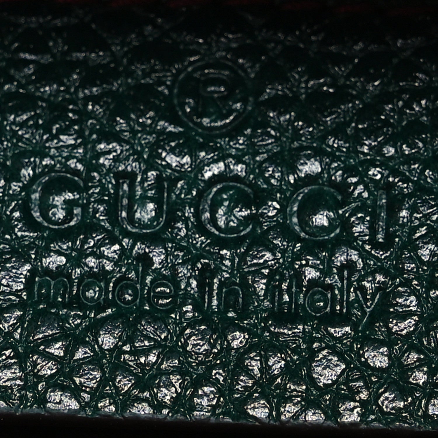 Gucci Grainy Calfskin Small Zumi Shoulder Bag Vintage Green 8 of 15