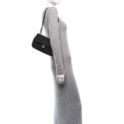 Chanel Suede Beaded Small Flap Dark Grey 2 of 10