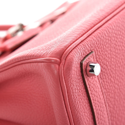 Hermes Togo Birkin 25 Rose Lipstick 12 of 37