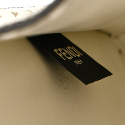 Fendi Cuoio Romano Selleria Chamois Small Peekaboo I SEE U Satchel White 7 of 12