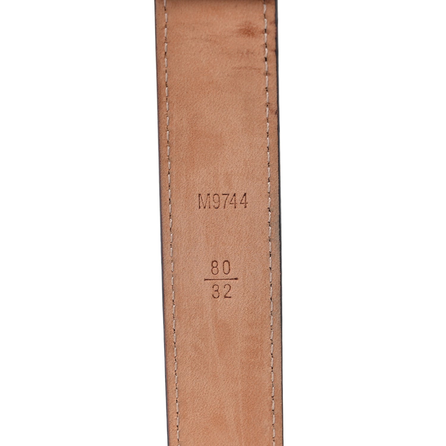 Louis Vuitton Damier Ebene Mini 25mm Belt 80 32 3 of 8